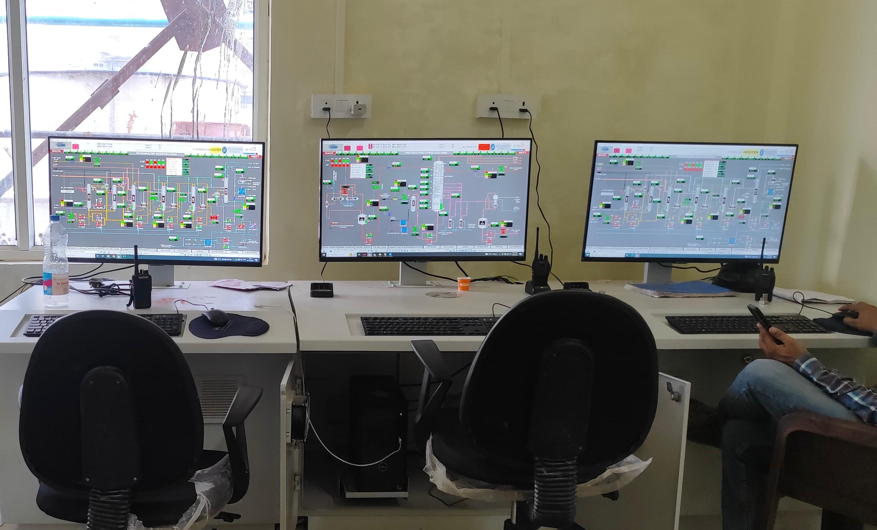 Hi-Tech Automation – Workshop Control Panel System